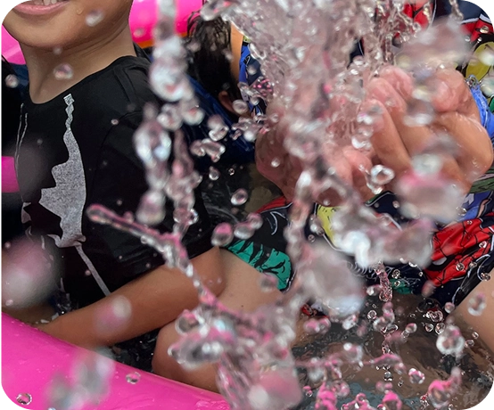 子ども向けイベントの様子