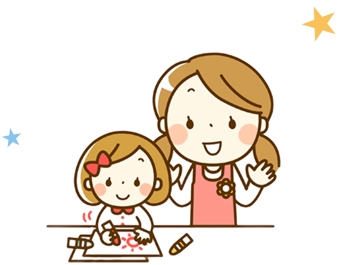 ほっとキッズの教室と遊びスペース