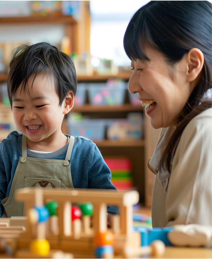 子どもたちが楽しく学ぶ様子