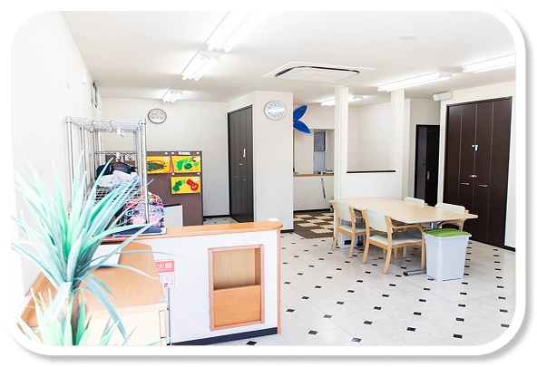 ほっとキッズ利用ステップ1の説明イラスト